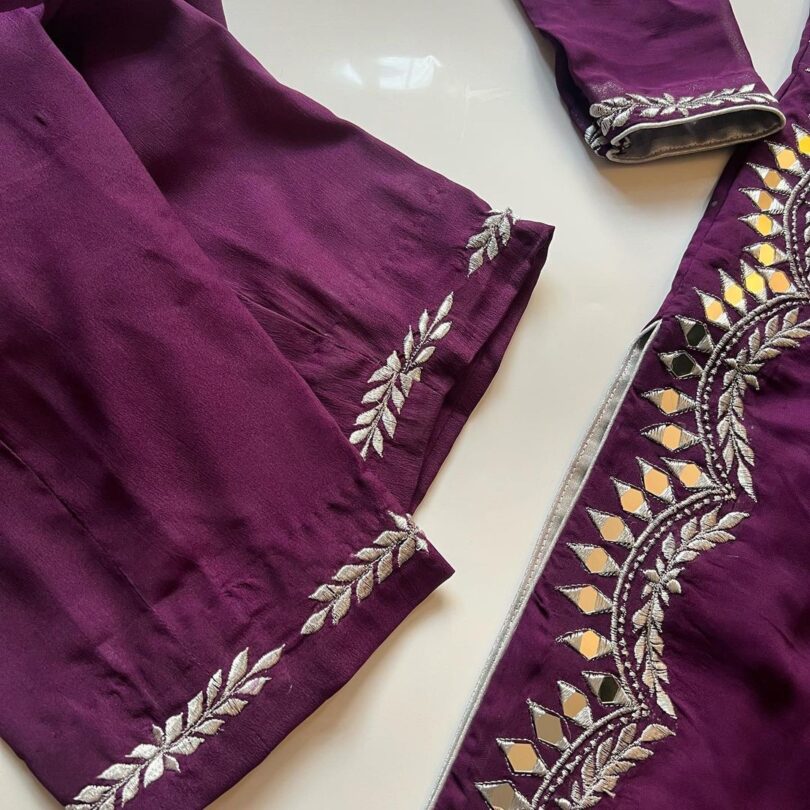 3 Piece Georgette Chiffon Suit Collection - Image 6